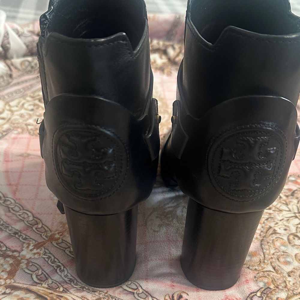 Tory Burch Black Heeled Boots